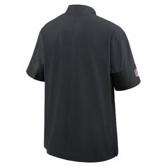 NFL Houston Texans Sideline Short Sleeve Quarter-Zip Dri-FIT Coach Jacket