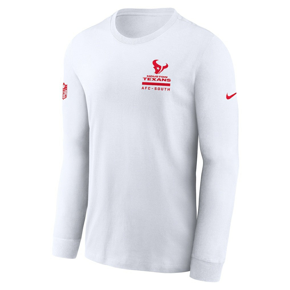 NFL Houston Texans Sideline Dri-FIT Long Sleeve T-Shirt