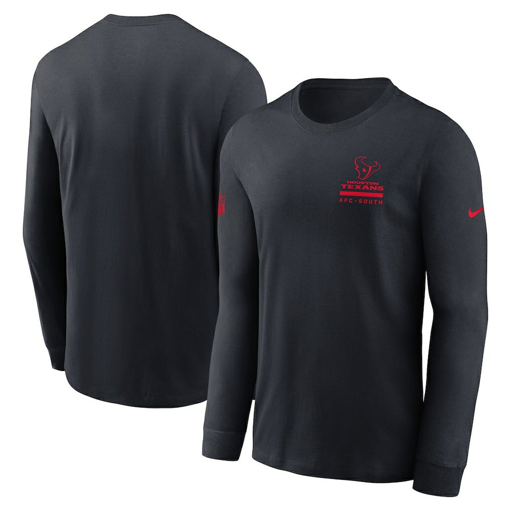 NFL Houston Texans Sideline Dri-FIT Long Sleeve T-Shirt