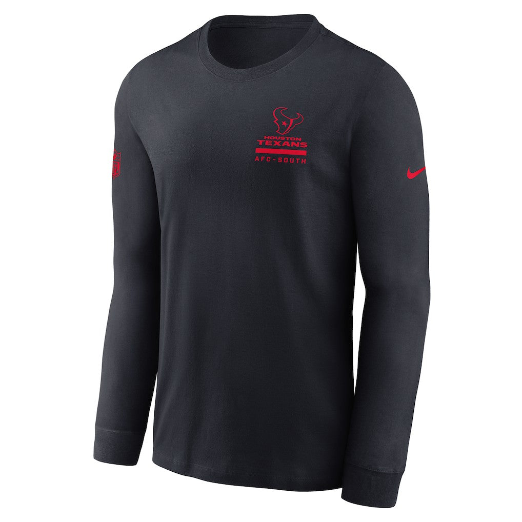 NFL Houston Texans Sideline Dri-FIT Long Sleeve T-Shirt