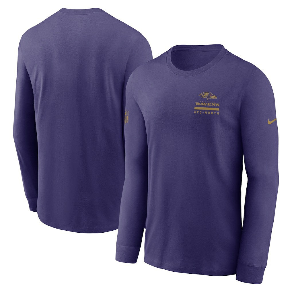 NFL Baltimore Ravens Sideline Dri-FIT Long Sleeve T-Shirt