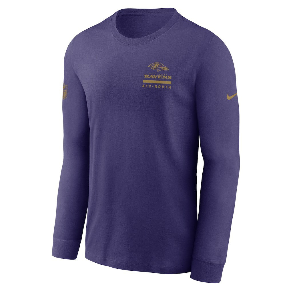 NFL Baltimore Ravens Sideline Dri-FIT Long Sleeve T-Shirt