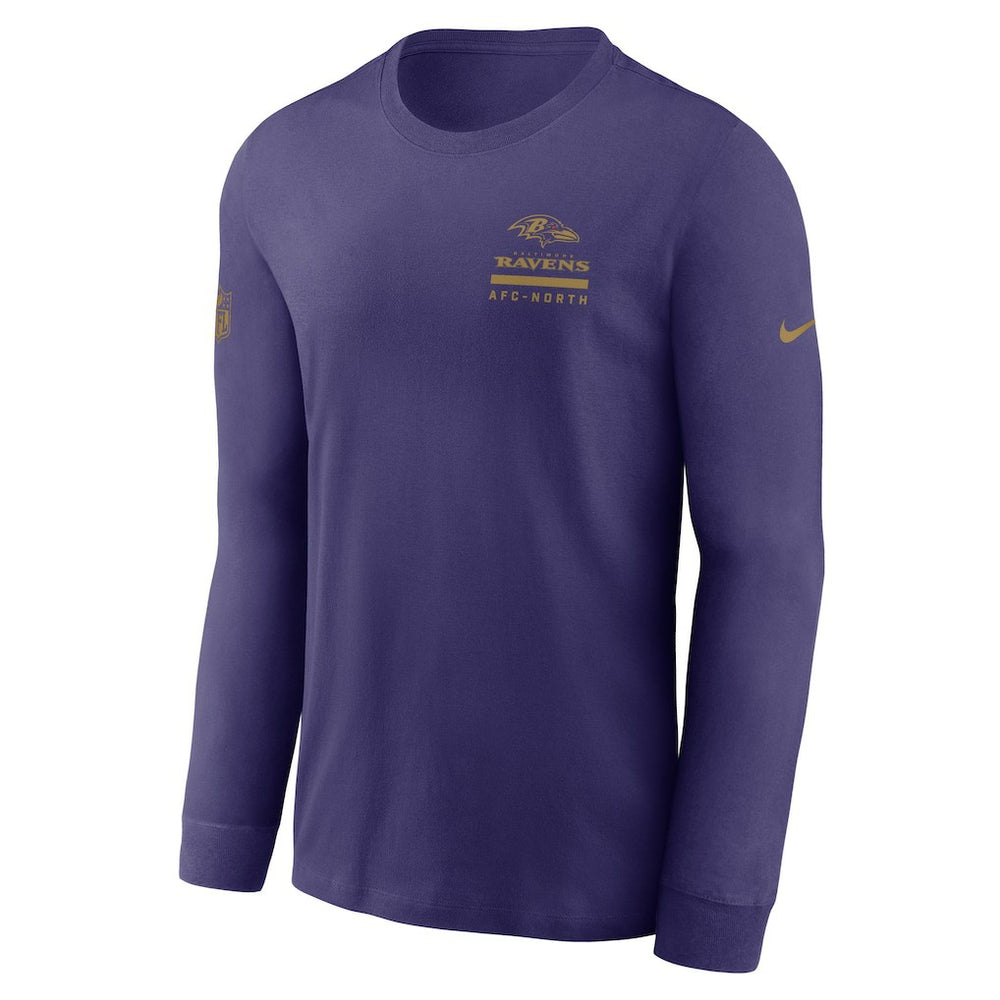 NFL Baltimore Ravens Sideline Dri-FIT Long Sleeve T-Shirt