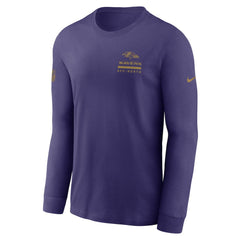 NFL Baltimore Ravens Sideline Dri-FIT Long Sleeve T-Shirt