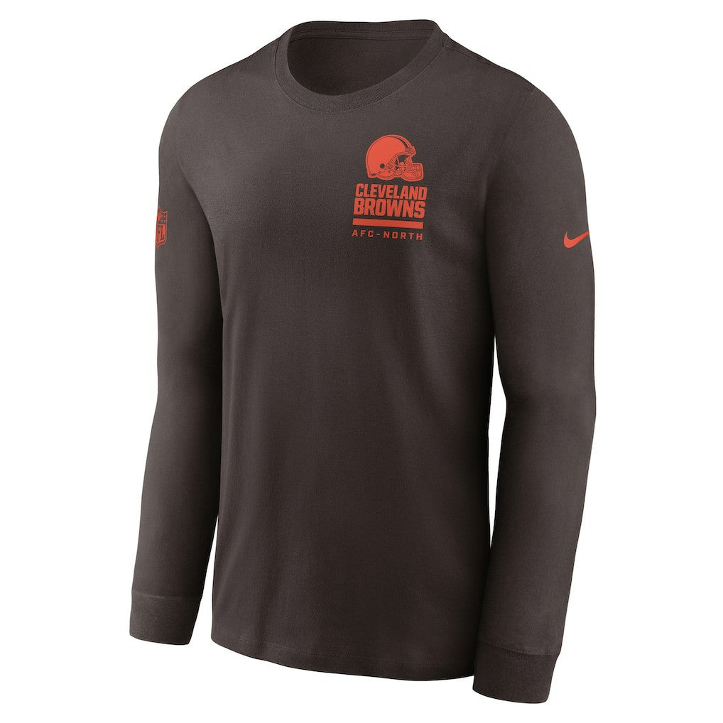 NFL Cleveland Browns Sideline Dri-FIT Long Sleeve T-Shirt