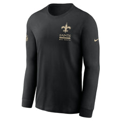 NFL New Orleans Saints Sideline Dri-FIT Long Sleeve T-Shirt