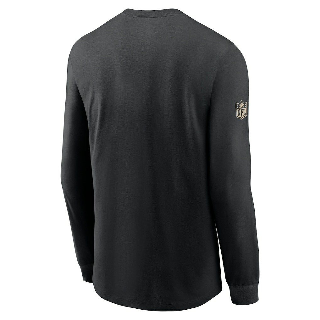 NFL New Orleans Saints Sideline Dri-FIT Long Sleeve T-Shirt