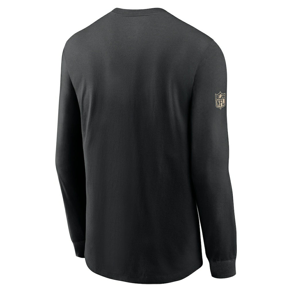 NFL New Orleans Saints Sideline Dri-FIT Long Sleeve T-Shirt