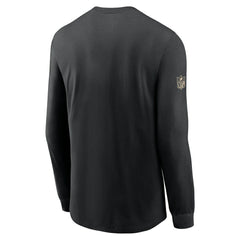 NFL New Orleans Saints Sideline Dri-FIT Long Sleeve T-Shirt