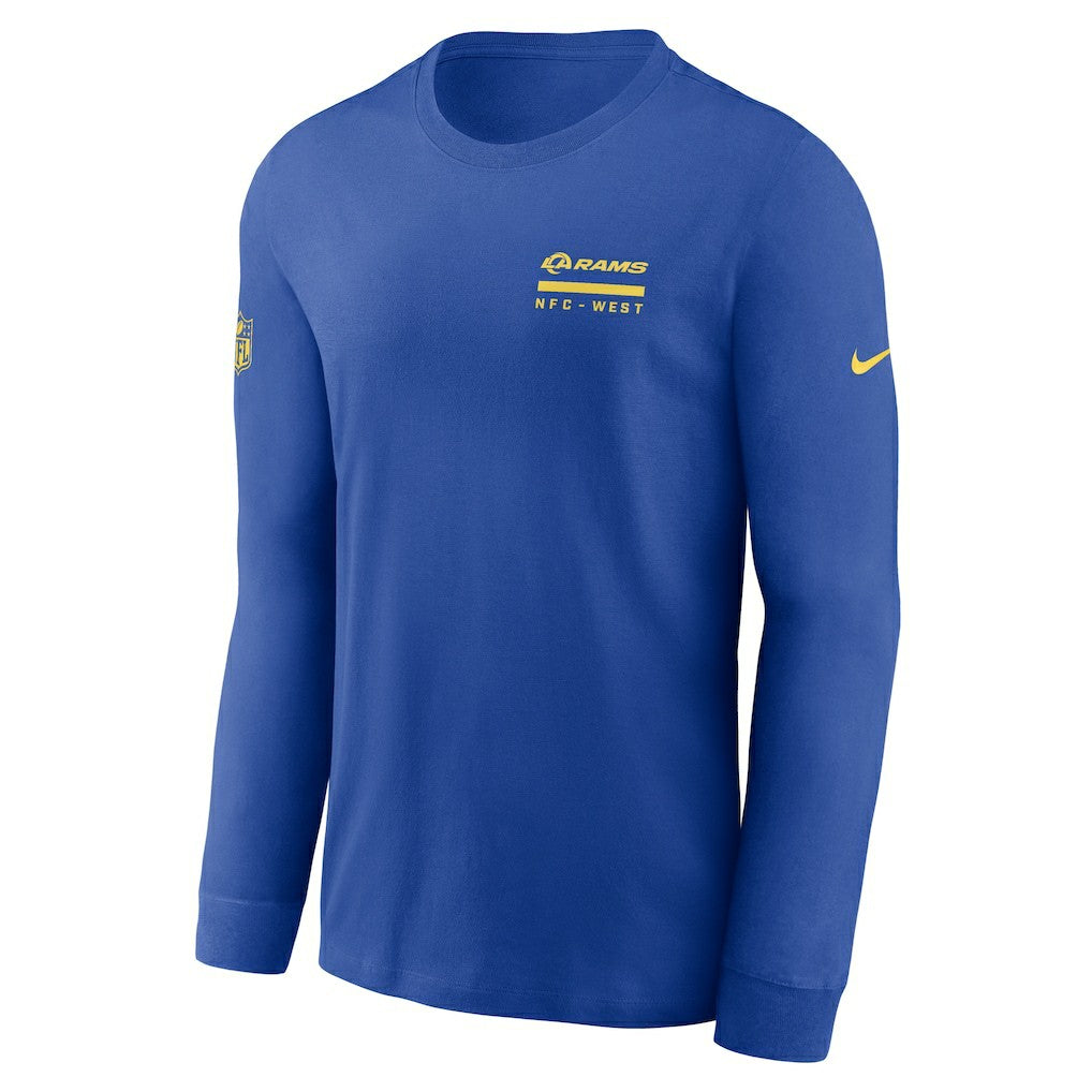 NFL Los Angeles Rams Sideline Dri-FIT Long Sleeve T-Shirt