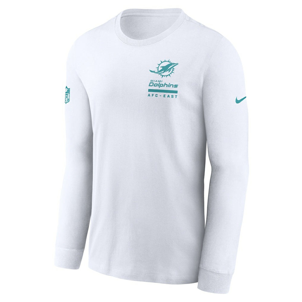 NFL Miami Dolphins Sideline Dri-FIT Long Sleeve T-Shirt
