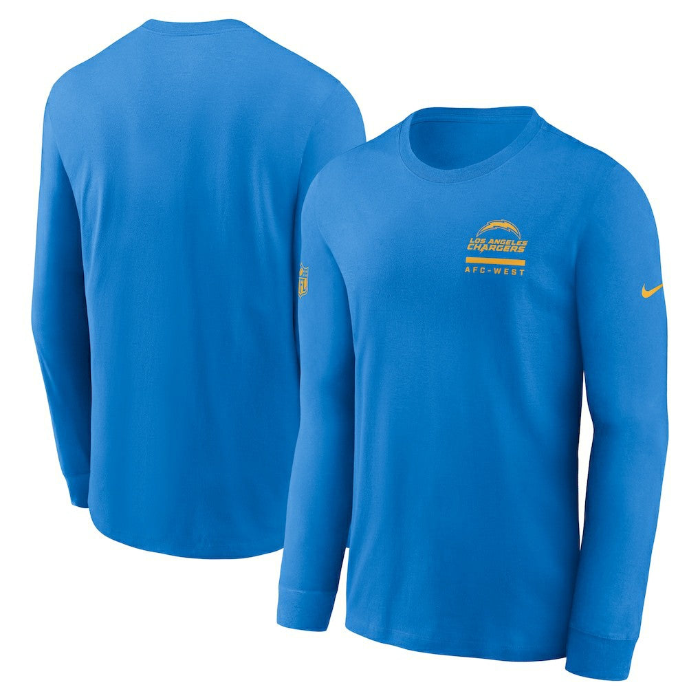 NFL Los Angeles Chargers Sideline Dri-FIT Long Sleeve T-Shirt