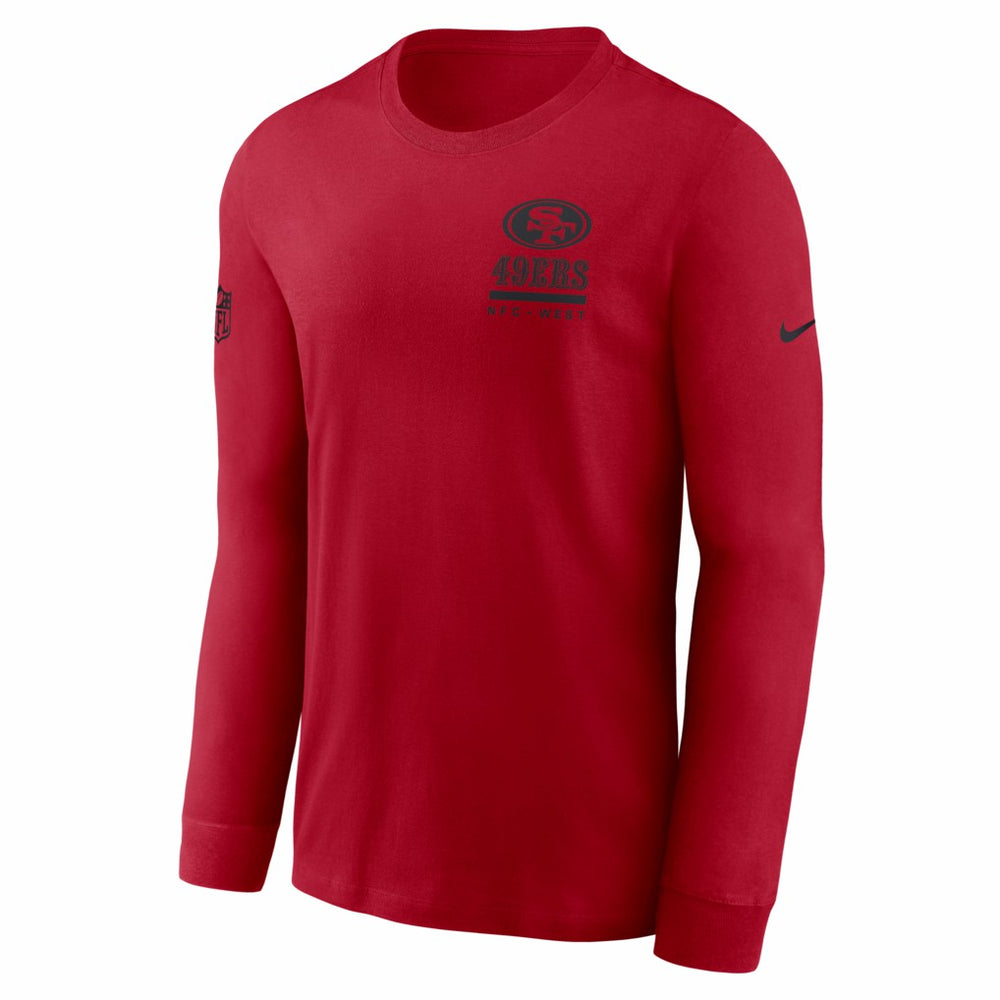 NFL San Francisco 49ers Sideline Dri-FIT Long Sleeve T-Shirt