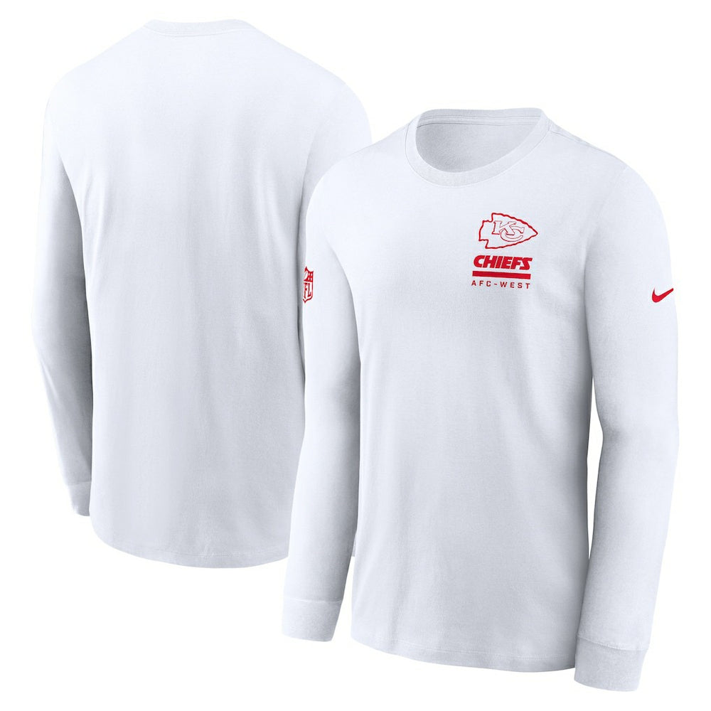 NFL Kansas City Chiefs Sideline Dri-FIT Long Sleeve T-Shirt