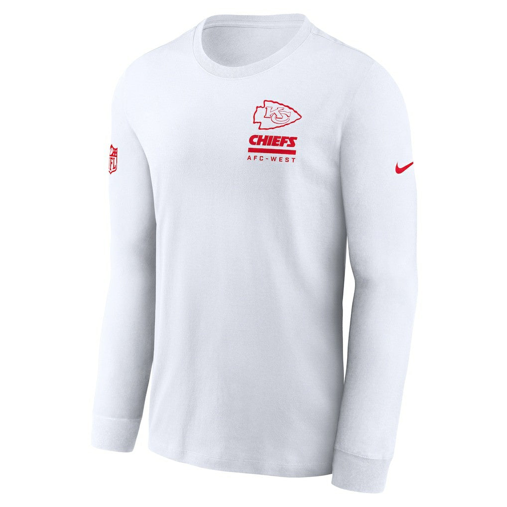 NFL Kansas City Chiefs Sideline Dri-FIT Long Sleeve T-Shirt