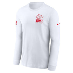 NFL Kansas City Chiefs Sideline Dri-FIT Long Sleeve T-Shirt