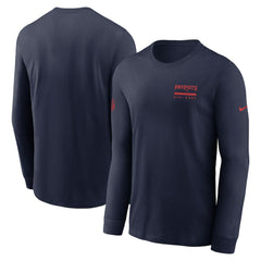 NFL New England Patriots Sideline Dri-FIT Long Sleeve T-Shirt