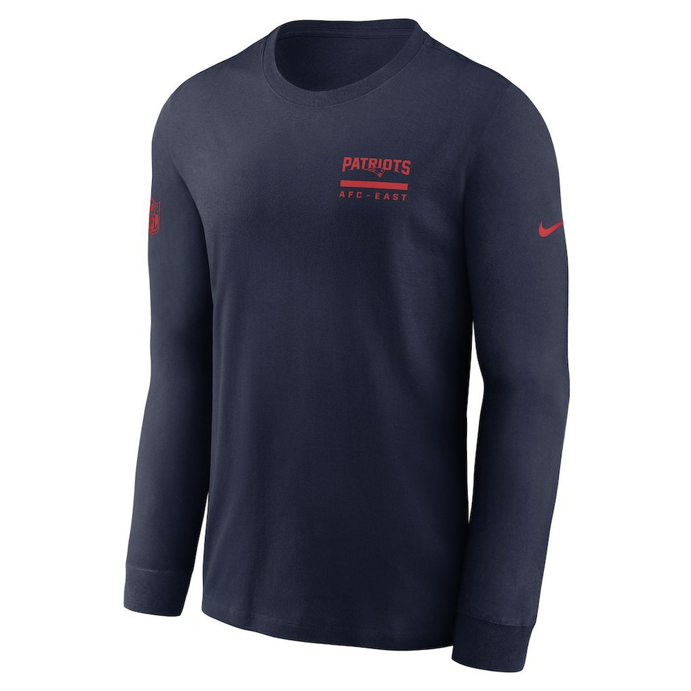 NFL New England Patriots Sideline Dri-FIT Long Sleeve T-Shirt