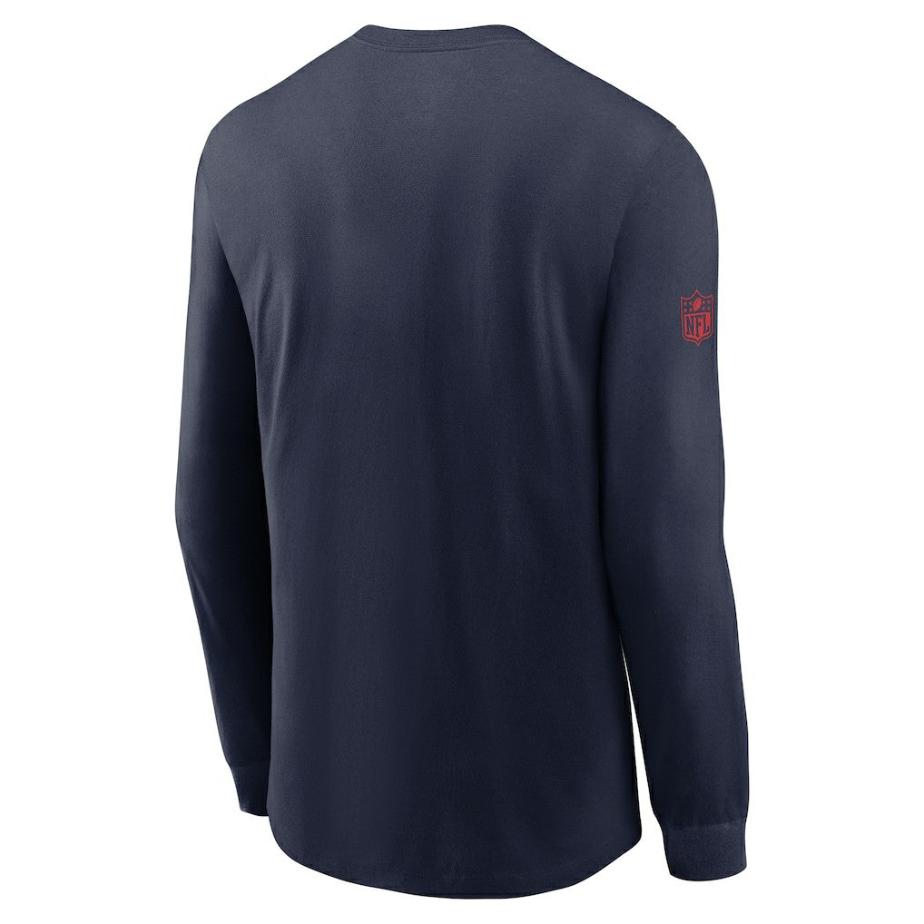 NFL New England Patriots Sideline Dri-FIT Long Sleeve T-Shirt