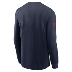 NFL New England Patriots Sideline Dri-FIT Long Sleeve T-Shirt