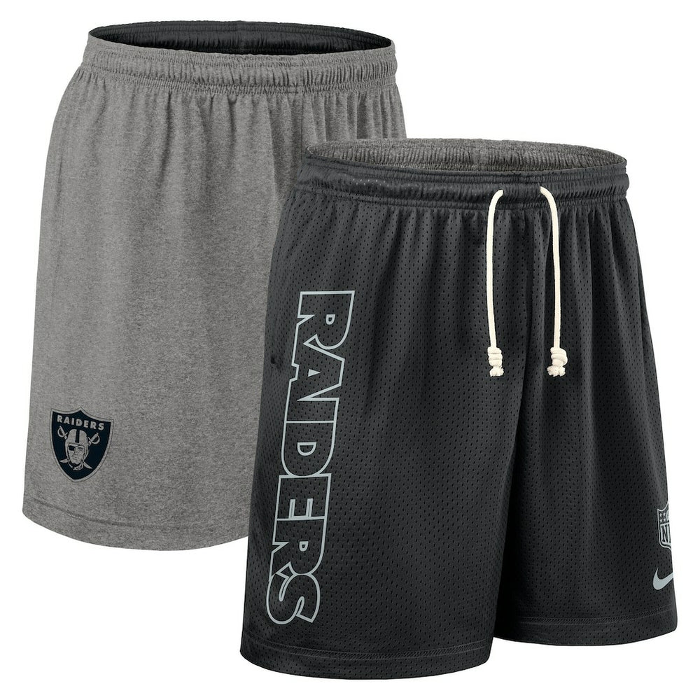 NFL Las Vegas Raiders Sideline Reversible Dri-FIT Shorts