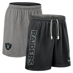 NFL Las Vegas Raiders Sideline Reversible Dri-FIT Shorts