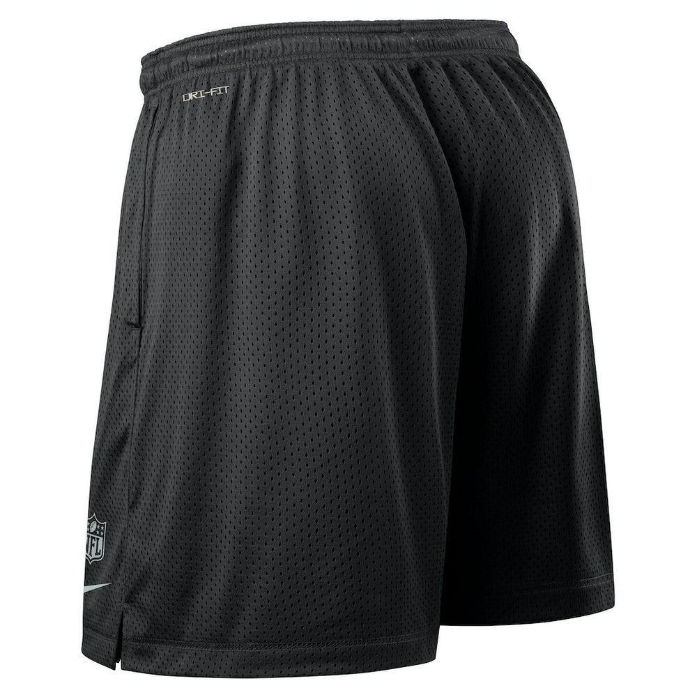 NFL Las Vegas Raiders Sideline Reversible Dri-FIT Shorts