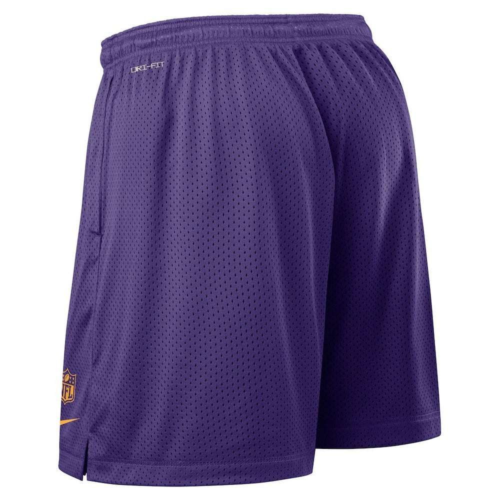 NFL Minnesota Vikings Sideline Reversible Dri-FIT Shorts