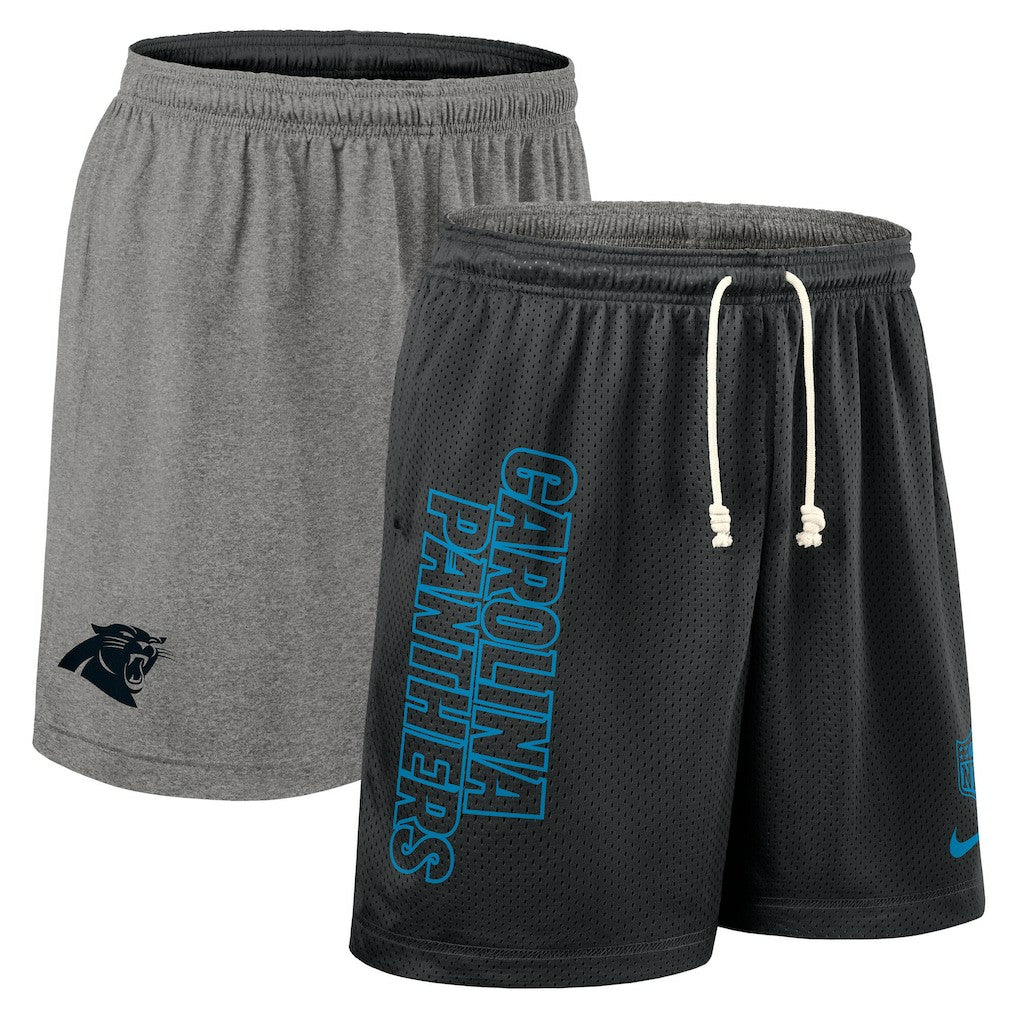 NFL Carolina Panthers Sideline Reversible Dri-FIT Shorts