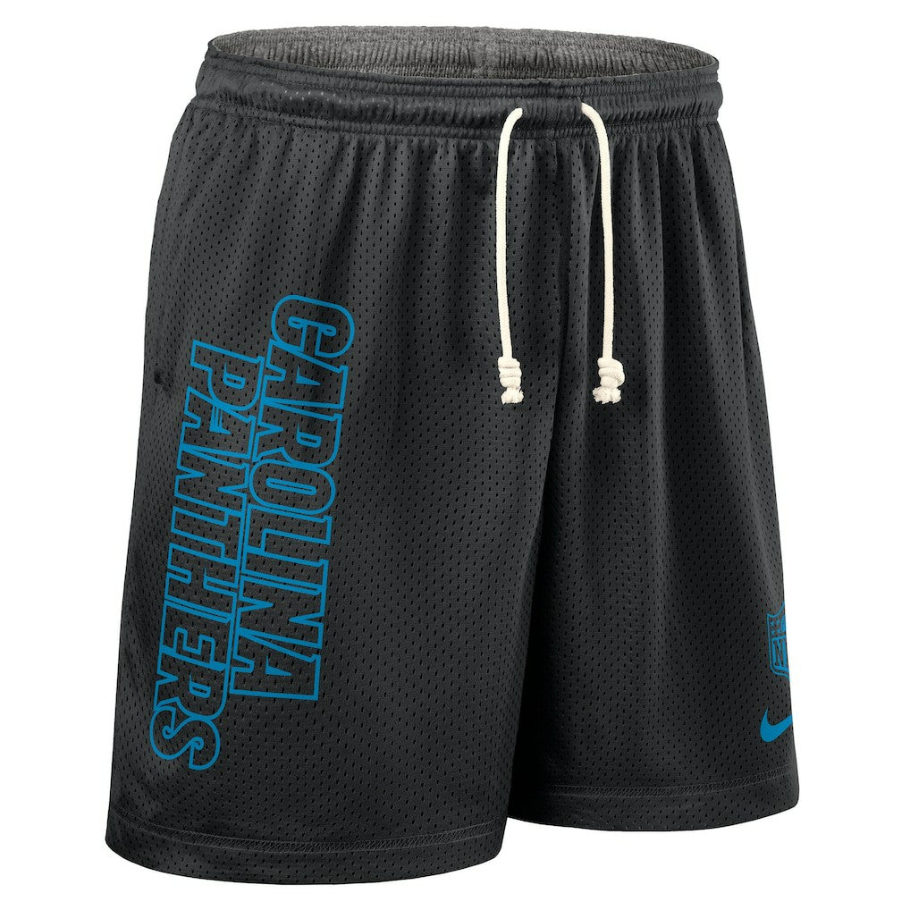NFL Carolina Panthers Sideline Reversible Dri-FIT Shorts