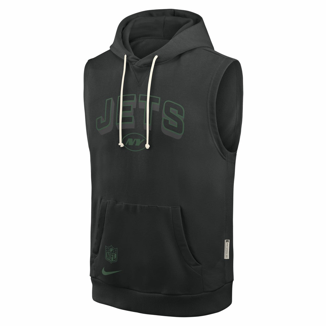 NFL New York Jets Sideline Standard Issue Dri-FIT Sleeveless Hoodie