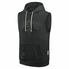 NFL New York Jets Sideline Standard Issue Dri-FIT Sleeveless Hoodie