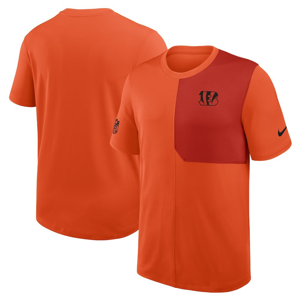 NFL Cincinnati Bengals Sideline UV Dri-Fit Coach Shirt