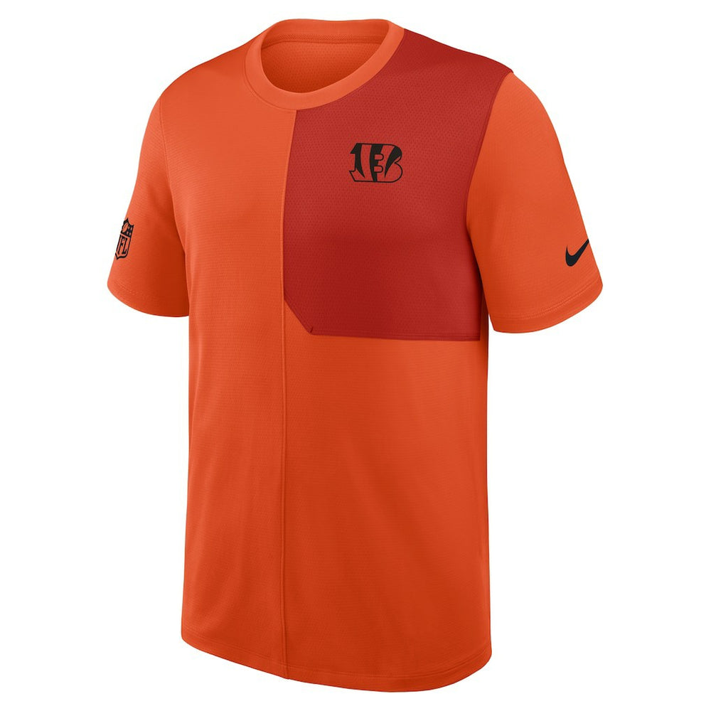 NFL Cincinnati Bengals Sideline UV Dri-Fit Coach Shirt