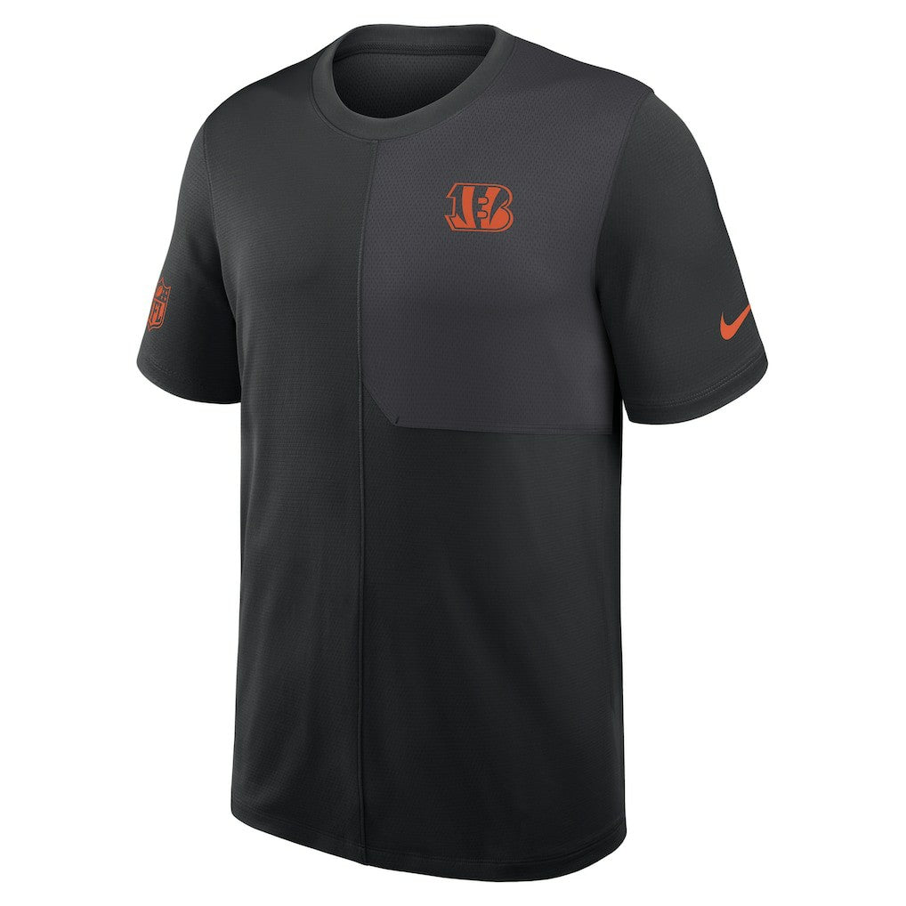 NFL Cincinnati Bengals Sideline UV Dri-Fit Coach Shirt