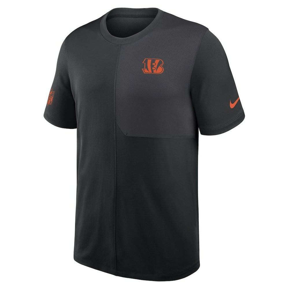 NFL Cincinnati Bengals Sideline UV Dri-Fit Coach Shirt