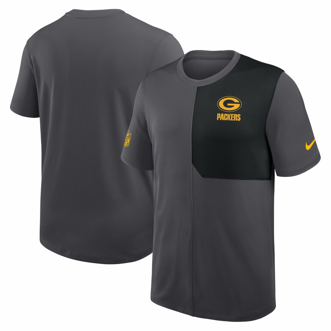 NFL Green Bay Packers Sideline UV Dri-Fit Coach Shirt