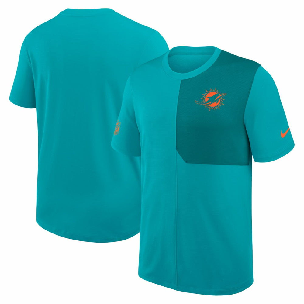 NFL Miami Dolphins Sideline UV Dri-Fit Coach Shirt