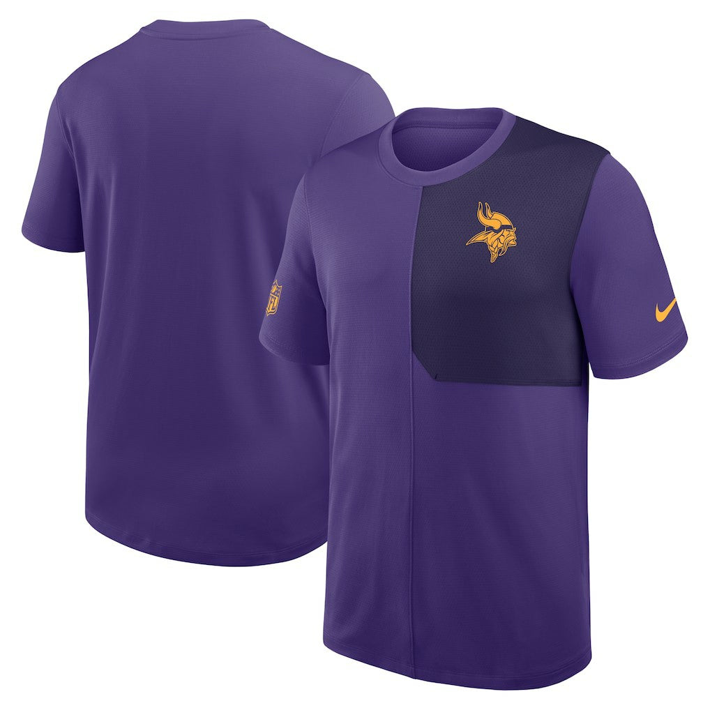 NFL Minnesota Vikings Sideline UV Dri-Fit Coach Shirt