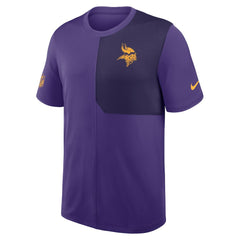 NFL Minnesota Vikings Sideline UV Dri-Fit Coach Shirt