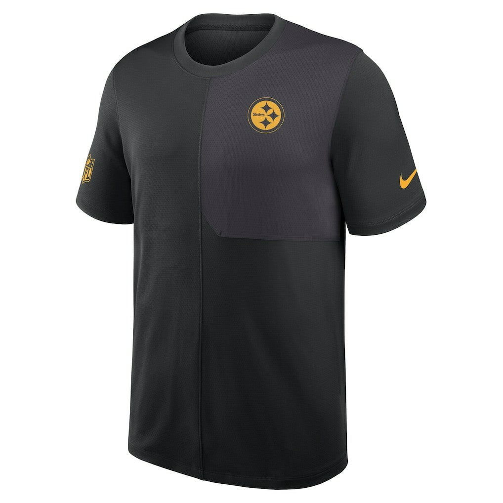 NFL Pittsburgh Steelers Sideline UV Dri-Fit Coach Shirt