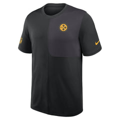 NFL Pittsburgh Steelers Sideline UV Dri-Fit Coach Shirt