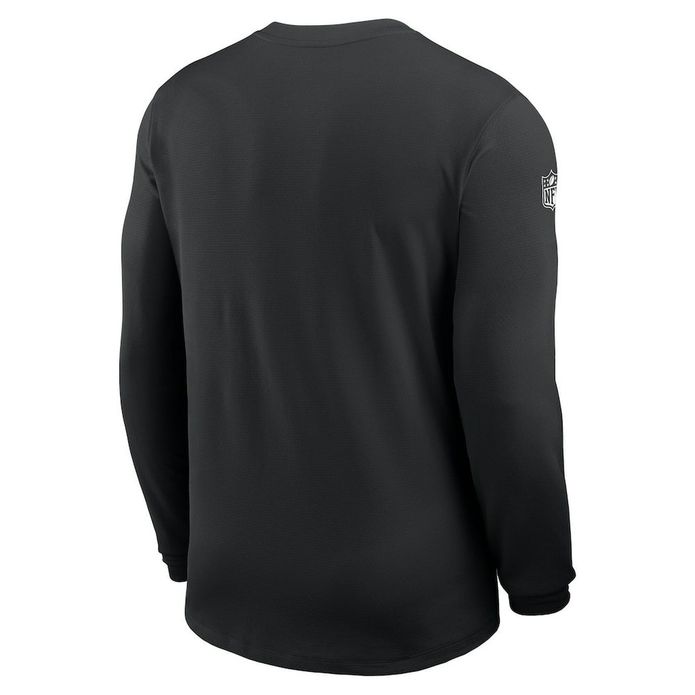 NFL Las Vegas Raiders Sideline Coach UV Dri-FIT Long Sleeve Shirt