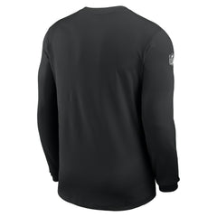 NFL Las Vegas Raiders Sideline Coach UV Dri-FIT Long Sleeve Shirt