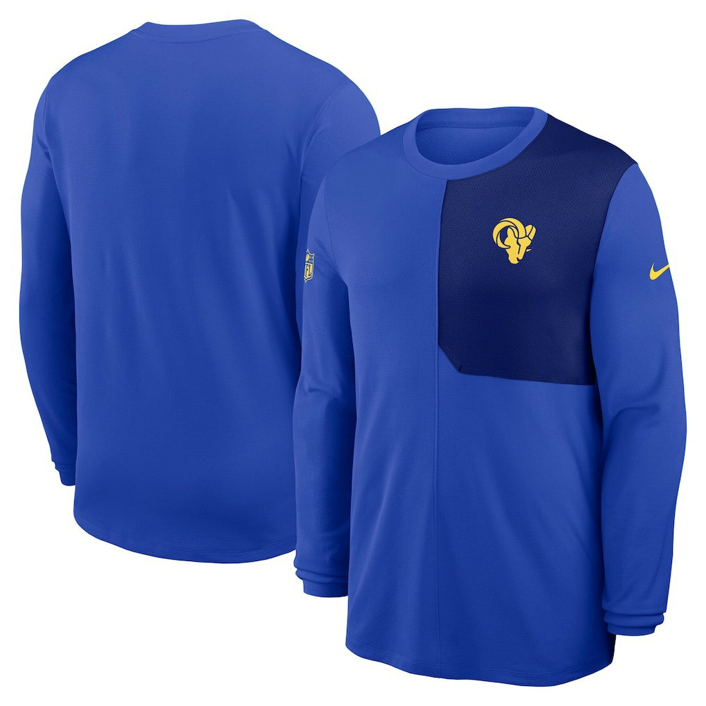 NFL Los Angeles Rams Sideline Coach UV Dri-FIT Long Sleeve Shirt