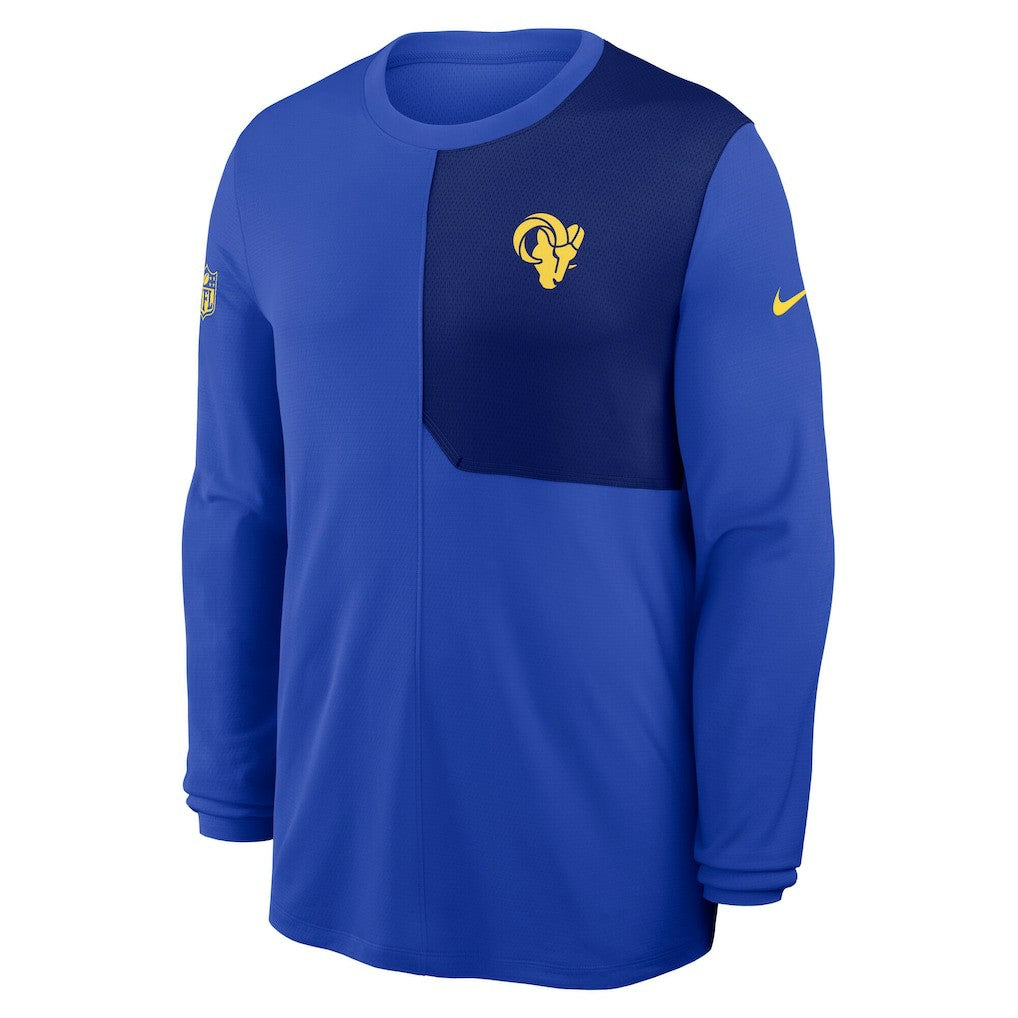 NFL Los Angeles Rams Sideline Coach UV Dri-FIT Long Sleeve Shirt
