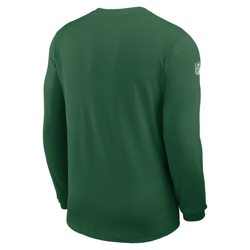 NFL New York Jets Sideline Coach UV Dri-FIT Long Sleeve Shirt