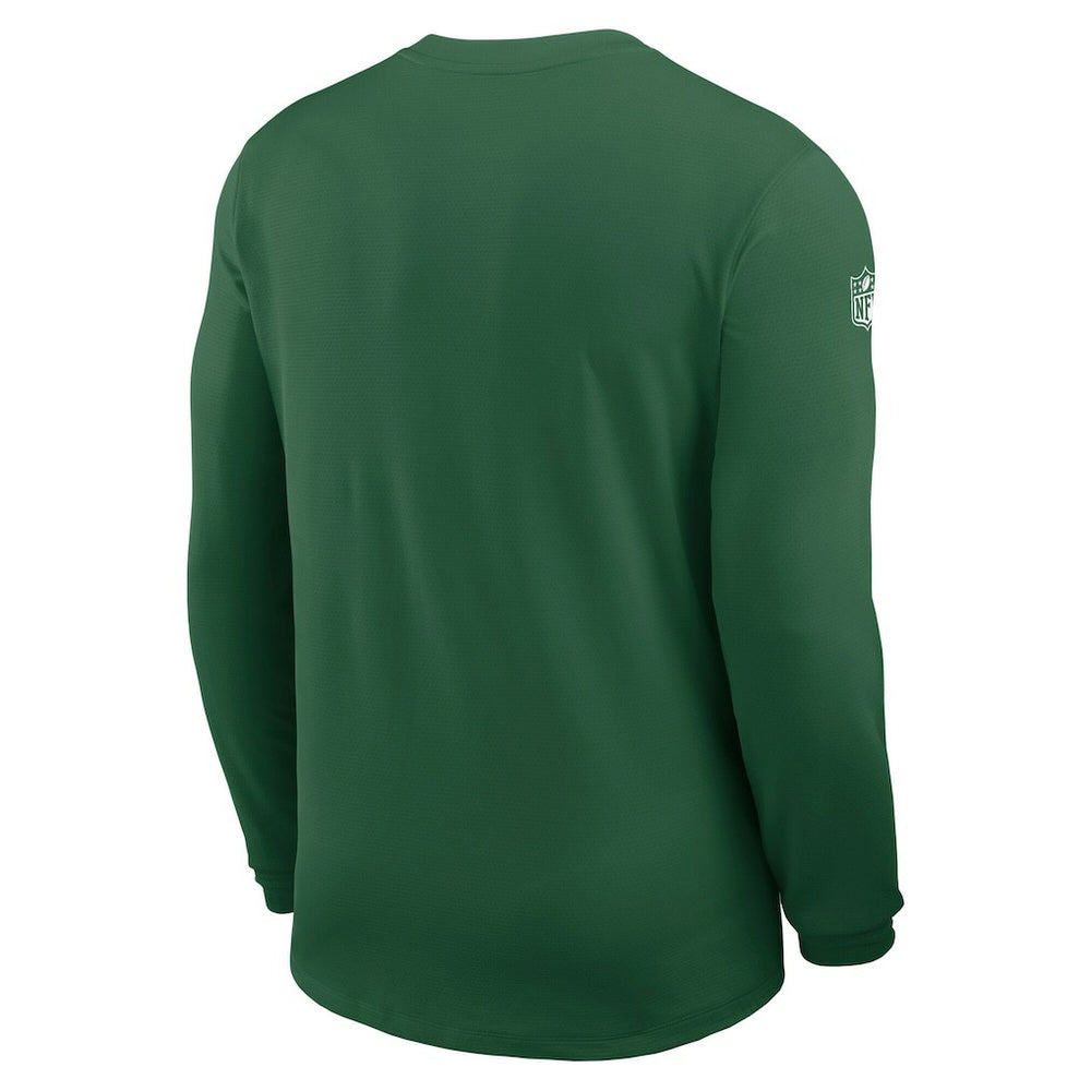 NFL New York Jets Sideline Coach UV Dri-FIT Long Sleeve Shirt