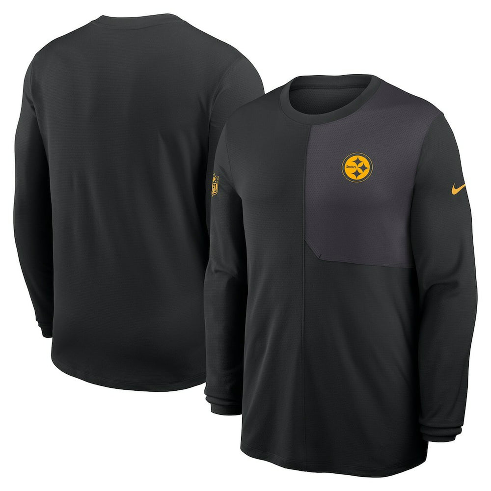 NFL Pittsburgh Steelers Sideline Coach UV Dri-FIT Long Sleeve Shirt