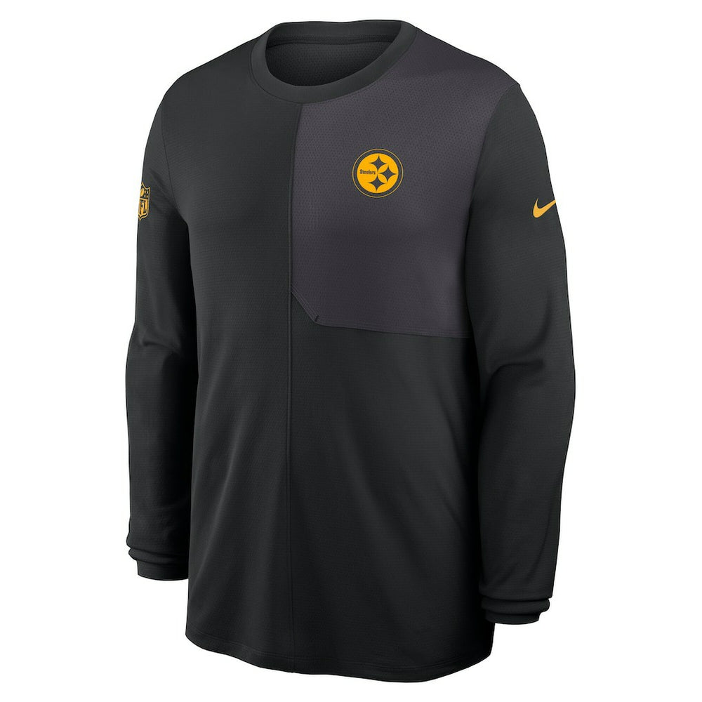 NFL Pittsburgh Steelers Sideline Coach UV Dri-FIT Long Sleeve Shirt
